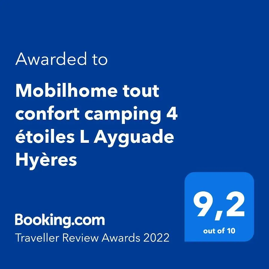 Mobilhome Tout Confort Camping 4 Etoiles L Ayguade Hyeres